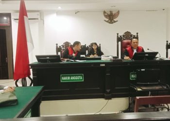 Prof OC Kaligis Hadir Langsung Sidang PK di PN Tobelo