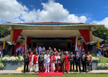 NHM Penuhi Undangan Bupati Halut dalam Upacara HUT Kemerdekaan RI Ke-79