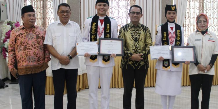Pemprov Malut Terima Anggota Paskibraka Nasional Perwakilan Malut
