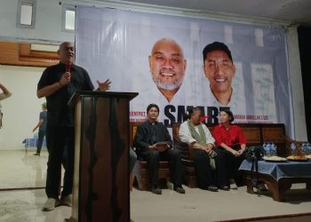 Pasangan Cabup/Wabup SMART Gelar Syukuran Saat Tiba di Halut