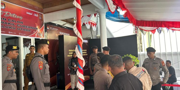 Polda Malut Siap Jaga Kondusifitas Pendaftaran Pilkada Tahun 2024