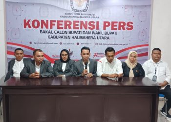 Hari Kedua Tahapan Pendaftaran, 4 Paslon Dinyatakan  Lolos Berkas Oleh KPU Halut