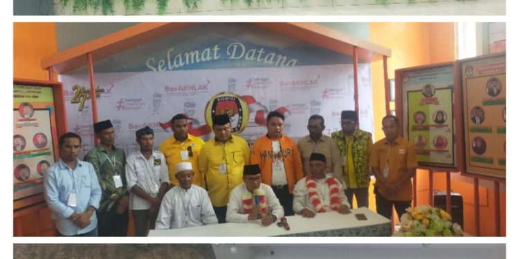 IMS Adil Resmi Mendaftar Di KPU Halteng, KPU Nyatakan Lengkap