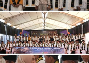 IWIP Berangkatkan Umroh Masyarakat dan Karyawan Sebanyak 76 Orang