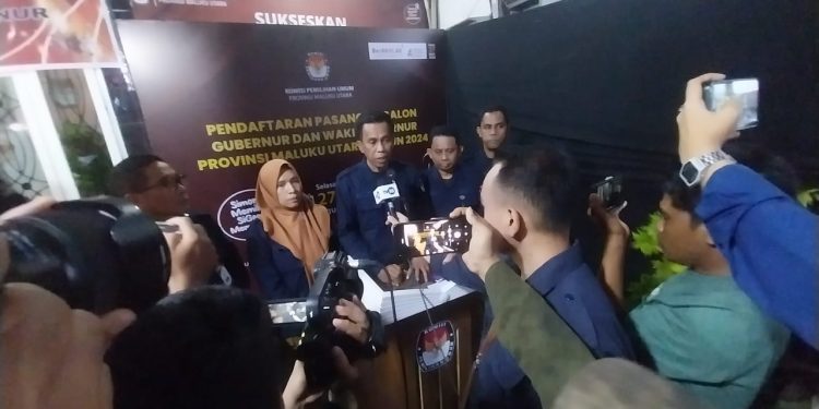 KPU Sebut Berkas Tiga Bapaslon Maju di Pilkada Malut Lengkap