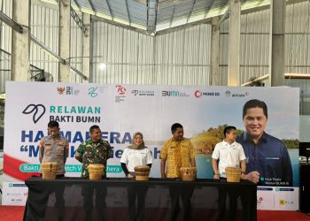 Program Relawan Bakti BUMN Batch VI Dipusatkan di Halmahera Timur
