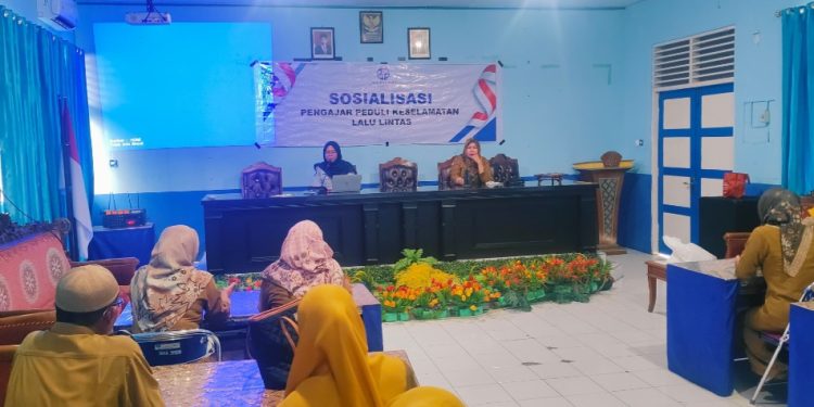 Jasa Raharja Malut Laksanakan Sosialisasi Program PPKL di SMPN 7 Kota Ternate