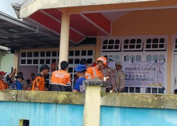 Bantu Korban Banjir Bandang, Baznas Ternate  Buka Posko Logistik Ringan di Titik Bencana