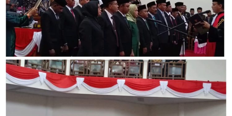 20 Anggota DPRD Halteng Resmi Dilantik