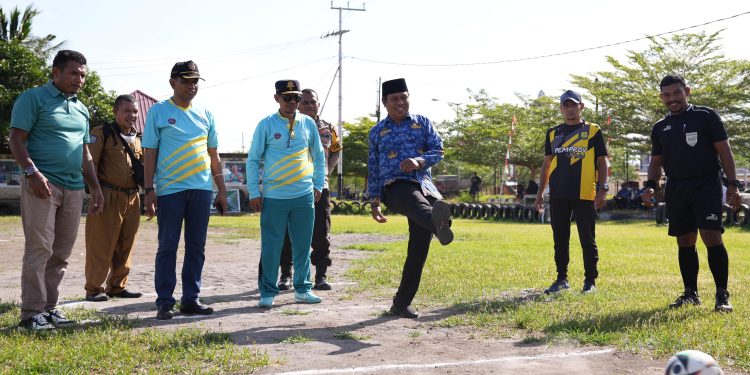 Diawali Kick Off, Asisten I Resmi Buka Dishub Cup 2024