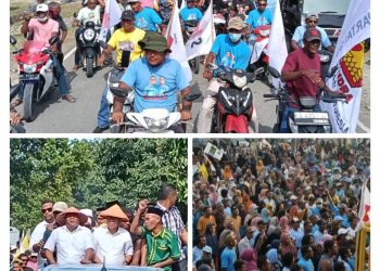Padati Lapangan Abdul Gafur Ribuan Simpatisan Siap Menangkan IMS – Adil di Patani Barat