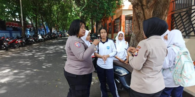 Polres Ternate Gelar Penyuluhan TPPO untuk Pelajar, Tekan Eksploitasi dan Perdagangan Manusia