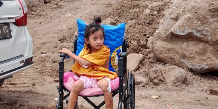Kisah Trizena, Anak 6 Tahun Selamat dari Gulungan Banjir Rua, Kini Dapat Donasi NHM