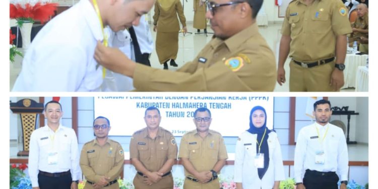 Pj Bupati Resmi Buka Orientasi P3K Halteng Berjumlah 357 Orang