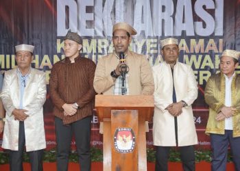 Deklarasi Kampanye Damai, Farrel: Kita Utamakan Persatuan dan Kesatuan, Karena Selaras dengan Visi Misi Farrel-Jadi