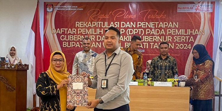 NHM Apresiasi KPU dan Bawaslu Halut Usai Pleno Penetapan TPS Loksus di Tambang Emas Gosowong