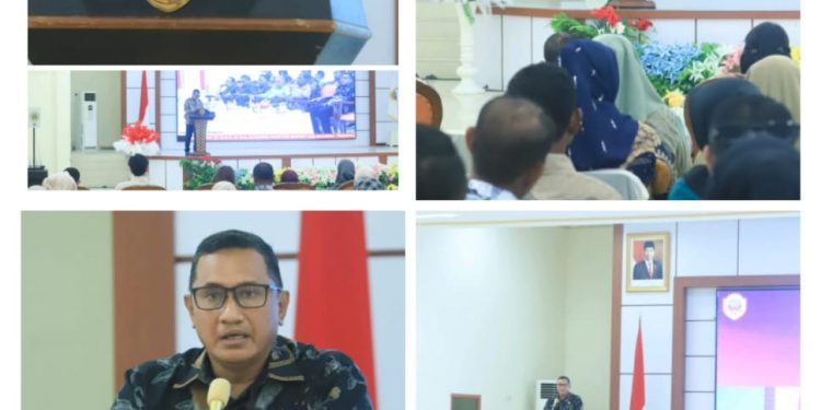 Resmi Membuka Sosialisasi UU No 1 2022, Bahri : PAD Harus Optimal Melalui Pajak Daerah dan Retribusi Daerah