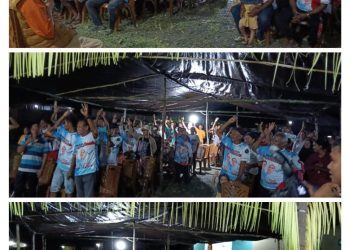 Masyarakat Trans Kobe Optimis IMS – ADIL Menang Pilkda Halteng