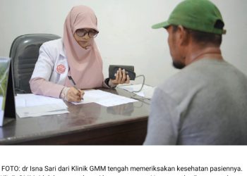 Klinik PT GMM Persilahkan Masyarakat Desa Sekitar Berobat Secara Gratis