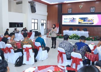 Iptu Masqun Abdukish Berbagi Strategi Pengelolaan Medsos dalam Kegiatan Manajemen Talenta Bintara Polri