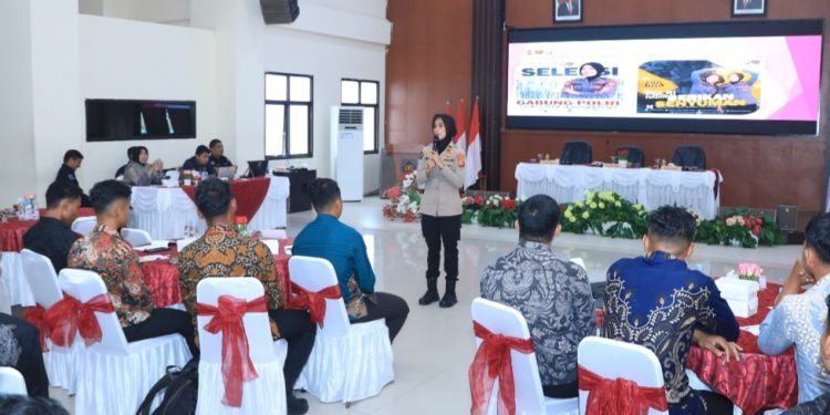 Iptu Masqun Abdukish Berbagi Strategi Pengelolaan Medsos dalam Kegiatan Manajemen Talenta Bintara Polri