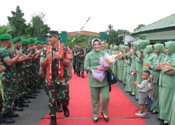 Kunjungan Perdana Danrem 152/Baabullah ke Tidore, Ajak Prajurit Jaga Netralitas