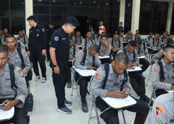 Bidhumas Polda Malut Gelar Pelatihan E-Learning untuk Siswa Diktuk Bintara Polri