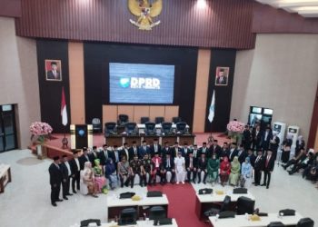 Anggota DPRD Kota Ternate Periode 2024 – 2029 Resmi Dilantik
