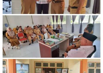 Memasuki Purna Bakti, Pj Bupati Halteng Tunjuk Taher Plt Kadis PM dan PTSP