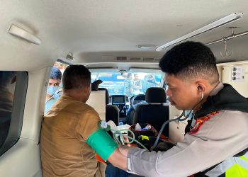 Subsatgas Dokkes Polda Malut, Lakukan Rikes ke Personil OMP Kieraha 2024