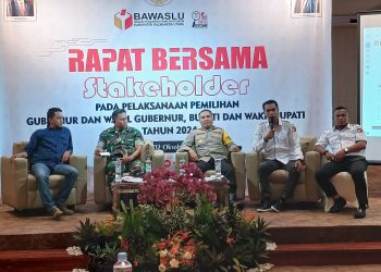 Gelar Rapat Bersama, Ketua Bawaslu Sebut Timses Mulai Saling Serang di Medsos