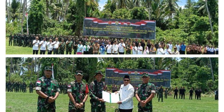 TMMD Ke 122 Kodim 1512/Weda Resmi Dibuka, PJ Sekda Halteng Jadi Irup