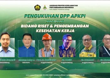 dr. Kuncoro, Manajer OHS NHM Dilantik Sebagai Pengurus DPP APKPI 2024-2028 Bidang Kesehatan Kerja Pertambangan