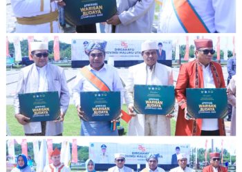 PJ Bupati Halteng Terima Penghargaan WBTBT Dari Mendikbudristek RI