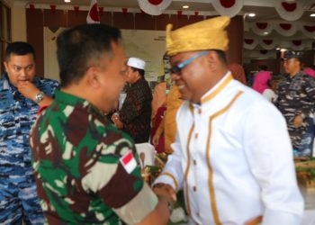 Kasrem 152/Baabullah Hadiri HUT Provinsi Malut ke-25
