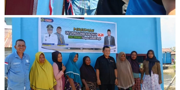 PJ Bupati Halteng Resmikan Dua Unit Rumah Pengolahan Ikan