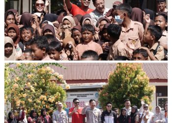 Dukung Pendidikan di Halteng, PT IWIP Bangun Ruang Kelas SD