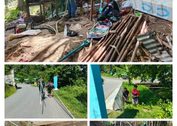 Satgas TMMD Kodim 1512/Weda Pasang Instalasi Pipa Sumur Bor untuk  Air Bersih