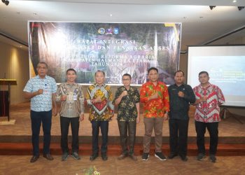Bupati Frans Manery Hadiri Rapat Integrasi Penataan Aset dan Akses BPN Halut