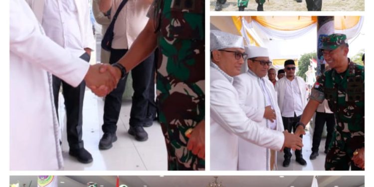 Pangdam XV/ Pattimura Dan Danrem 152/Baabullah Hadiri HUT Kabupaten Halteng Ke 34