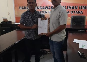 Kampanye di Luar Jadwal, Cabup Piet Babua Diadukan ke Bawaslu Halut