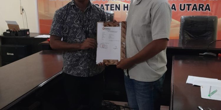 Kampanye di Luar Jadwal, Cabup Piet Babua Diadukan ke Bawaslu Halut