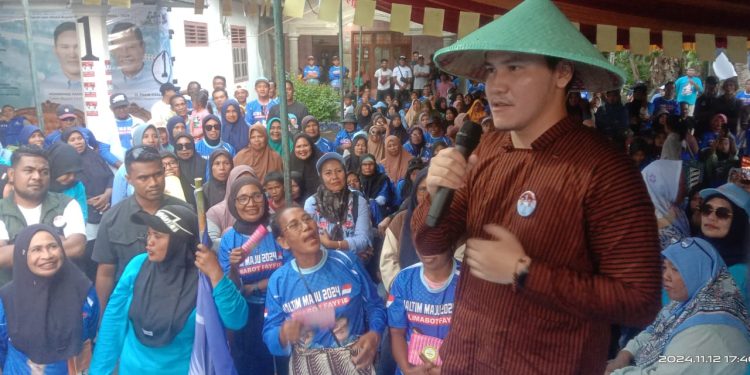 Dukungan Terus Mengalir, Warga Wasile Siap Menangkan Farrel-Jadi di Pilkada Haltim 2024