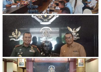Pemkab Halteng Gelar Rakor dengan Akademi TNI Persiapan Kedatangan Latsitardanus ke-45