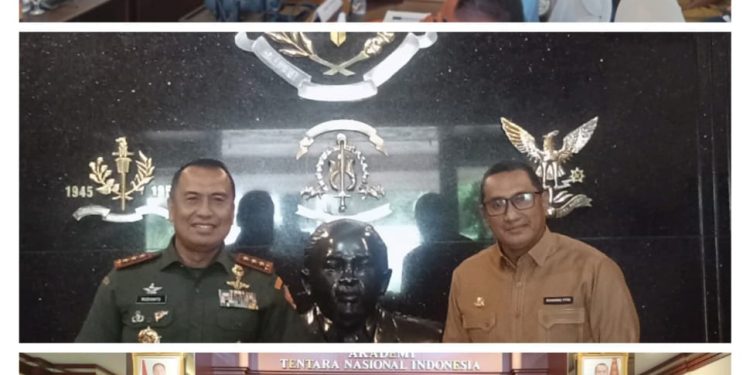 Pemkab Halteng Gelar Rakor dengan Akademi TNI Persiapan Kedatangan Latsitardanus ke-45