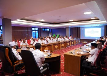 Pj Gubernur Malut Pimpin Rapat Tindak Lanjut Rakornas Bersama Presiden Prabowo