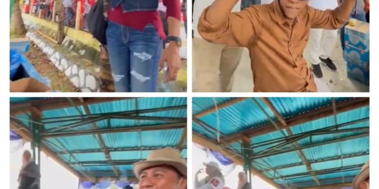 Angkat Jari dan Yel-Yel Nomor Urut 2, Sembilan ASN Halteng Terancam Sanksi Kode Etik