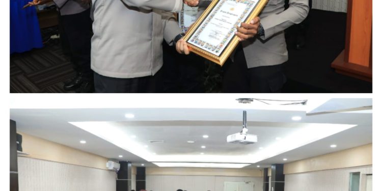 Narasi Positif Humas Presisi, Humas Polres Halteng Raih Penghargaan Ketiga