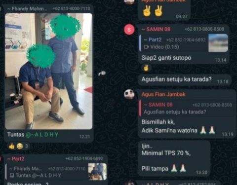 Gakkumdu kota Ternate Ditantang Bongkar dan Beri Sanksi Pidana ke Oknum Pimpinan OPD yang Konsolidasi Menangkan Tauhid – Nasri