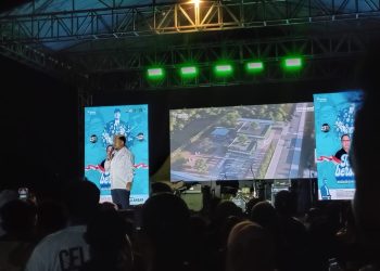 Ajak Warga Coblos Nomor 4 Syahril – Makmur, Komika Ali Akbar : Pilihlah yang Punya Visi Besar Membangun Daerah ini